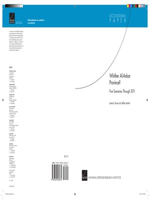cover image of Whither Al-Anbar Province?